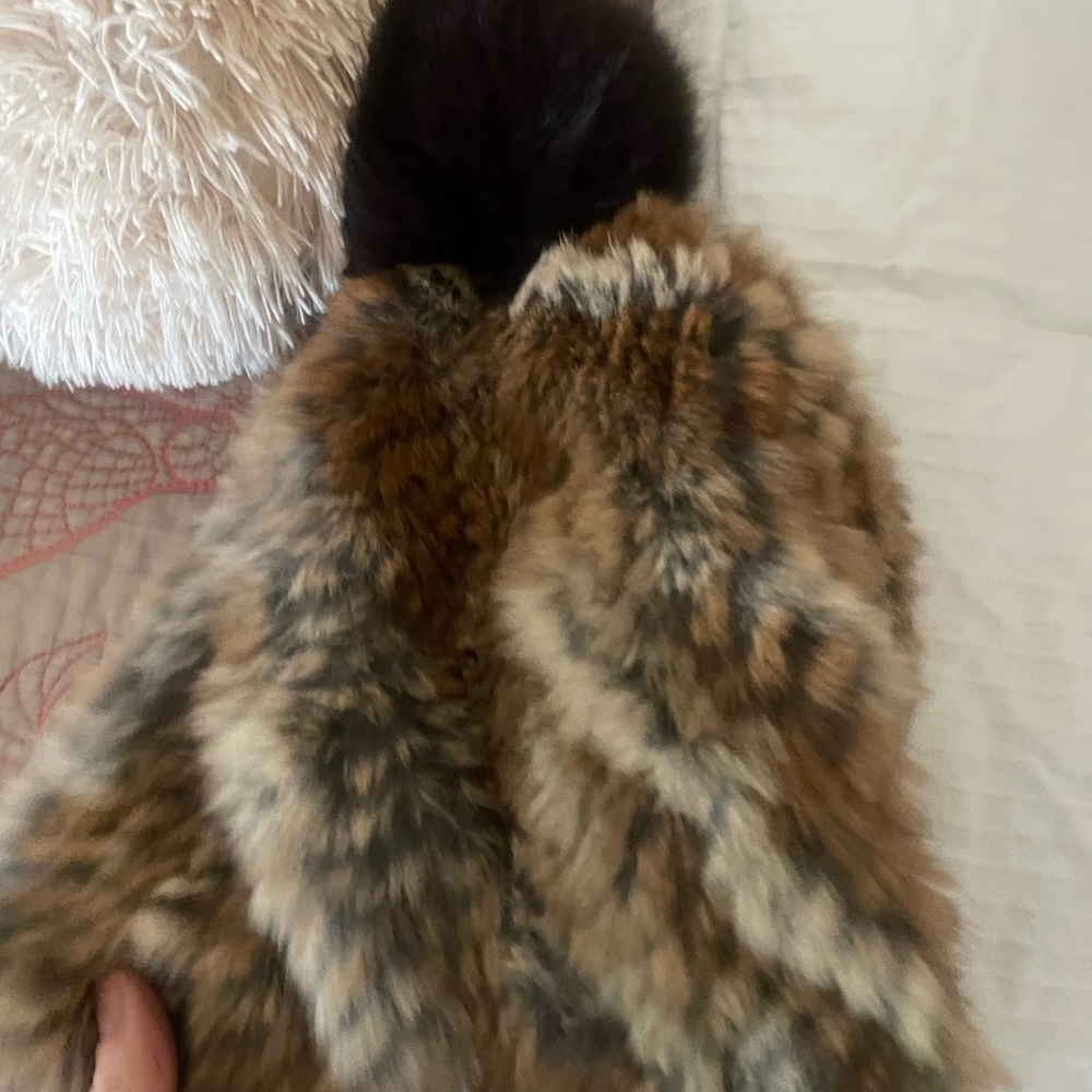 Adrienne Landau Fur Beanie